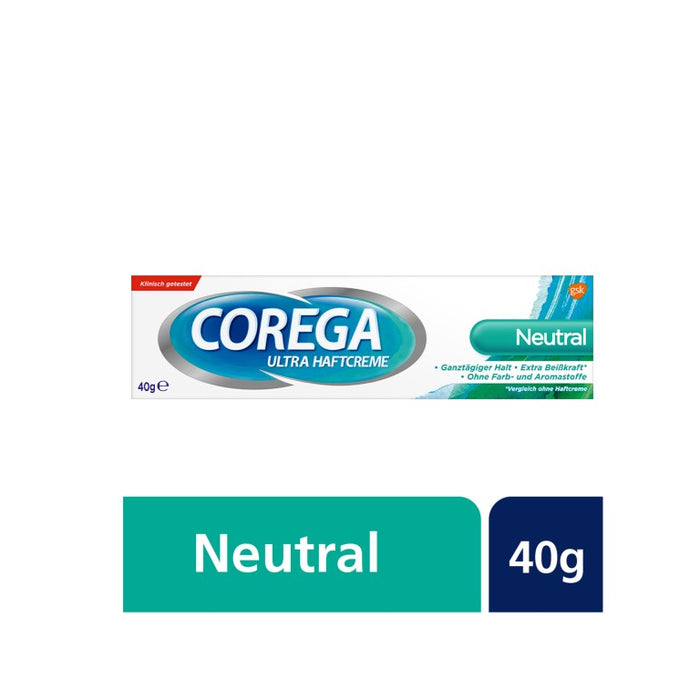 COREGA Ultra Haftcreme geschmacksfrei neutral, 40 g Creme