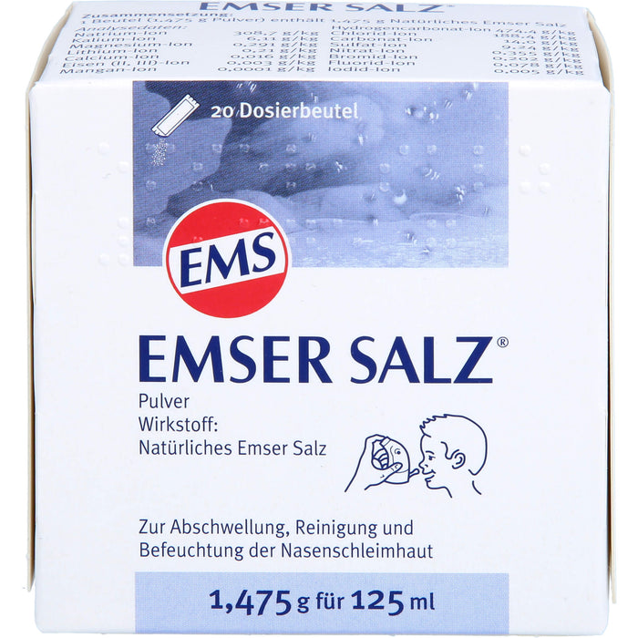 EMSER SALZ, Pulver 1,475 g, 20 St. Beutel