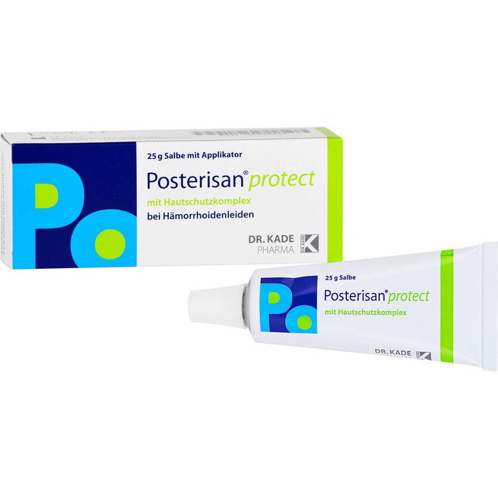 Posterisan protect bei Hämorrhoidenleiden Salbe mit Applikator, 25 g Salbe