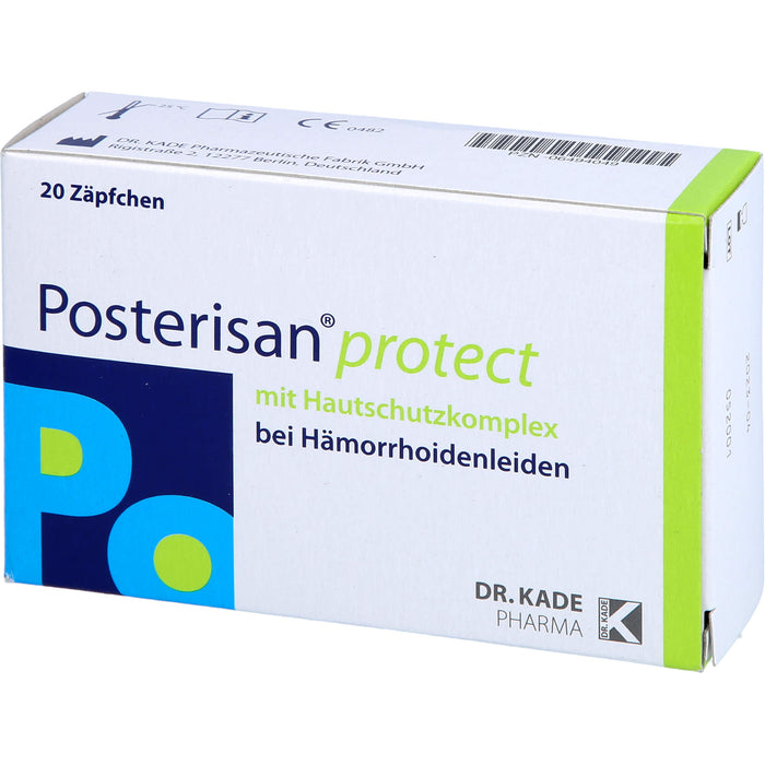 Posterisan protect bei Hämorrhoidenleiden Zäpfchen, 20 St. Zäpfchen