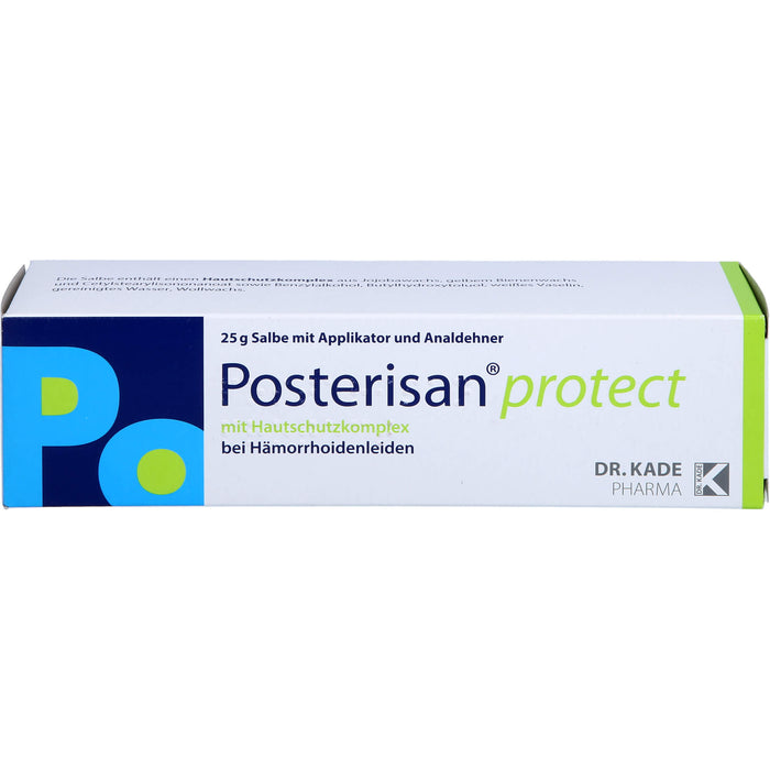 Posterisan protect, Salbe mit Analdehner, 25 St. Vorrichtung