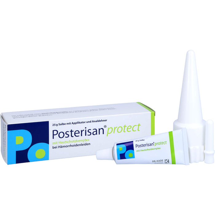 Posterisan protect, Salbe mit Analdehner, 25 St. Vorrichtung