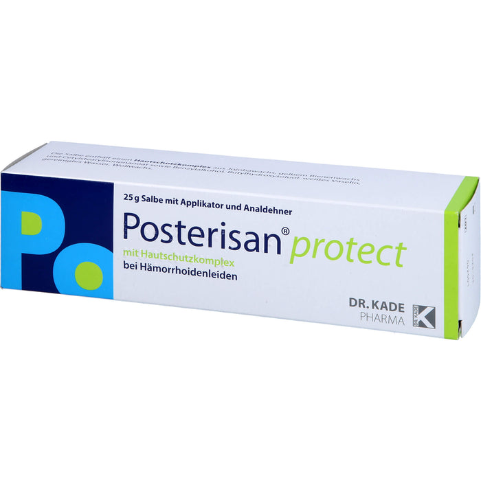 Posterisan protect, Salbe mit Analdehner, 25 St. Vorrichtung