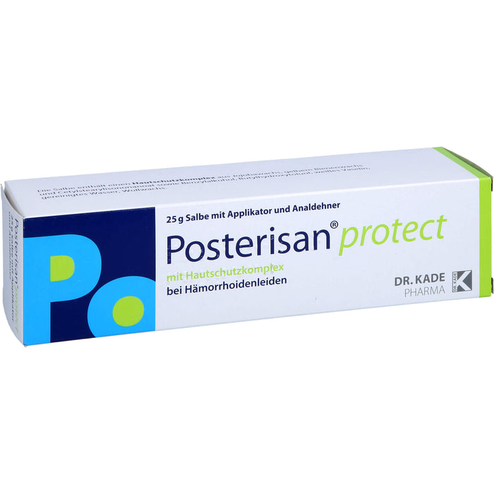 Posterisan protect, Salbe mit Analdehner, 25 St. Vorrichtung