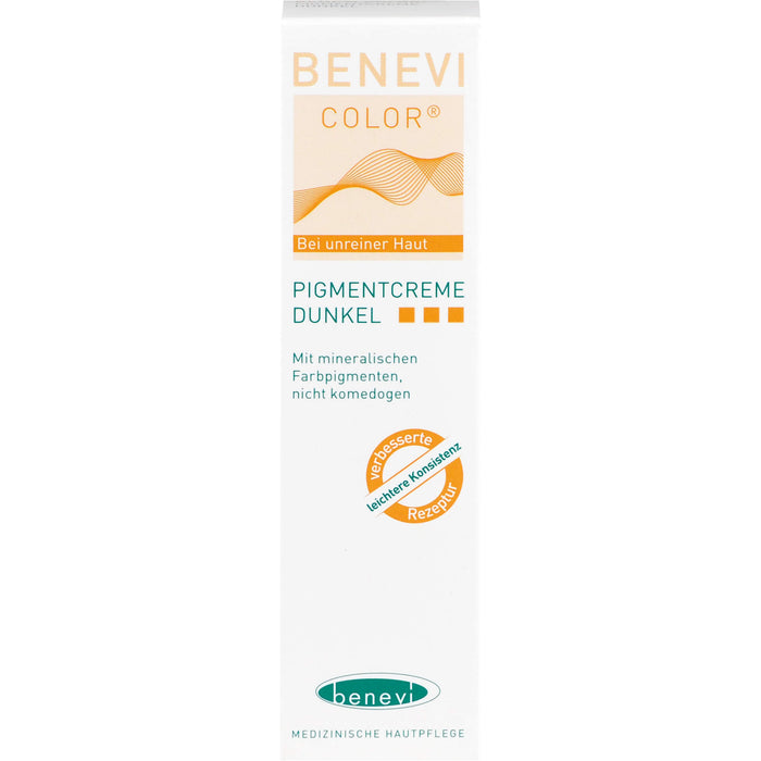 Benevi Color Pigmentcreme dunkel hautverträgliche Abdeckung, 20 ml Creme