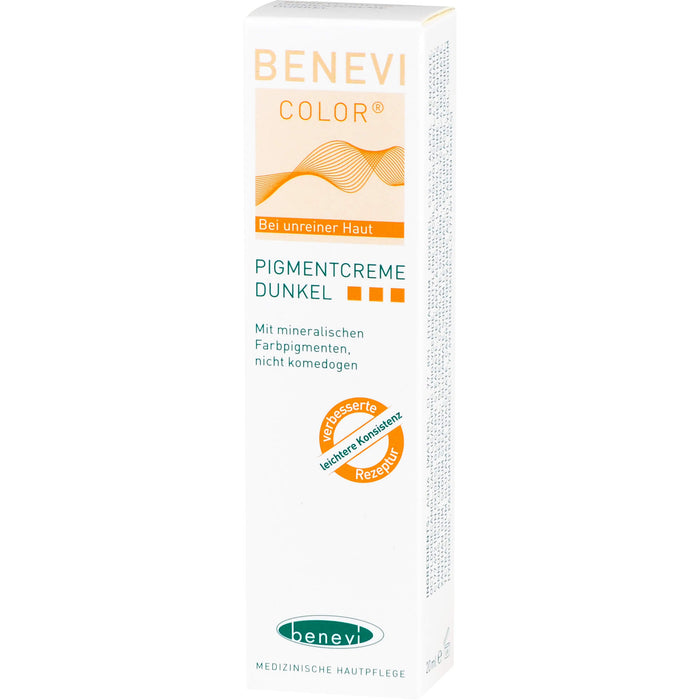 Benevi Color Pigmentcreme dunkel hautverträgliche Abdeckung, 20 ml Creme