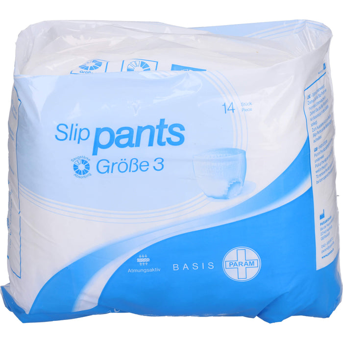 PARAM SLIP PANTS Basis Gr.III, 14 St. Slips