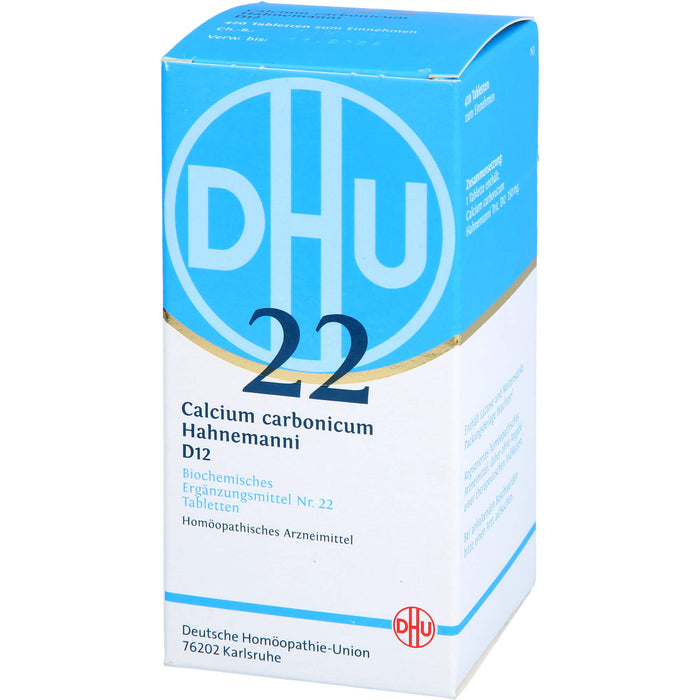 Biochemie DHU 22 Calcium carbonicum D12 Tabletten, 420 St. Tabletten