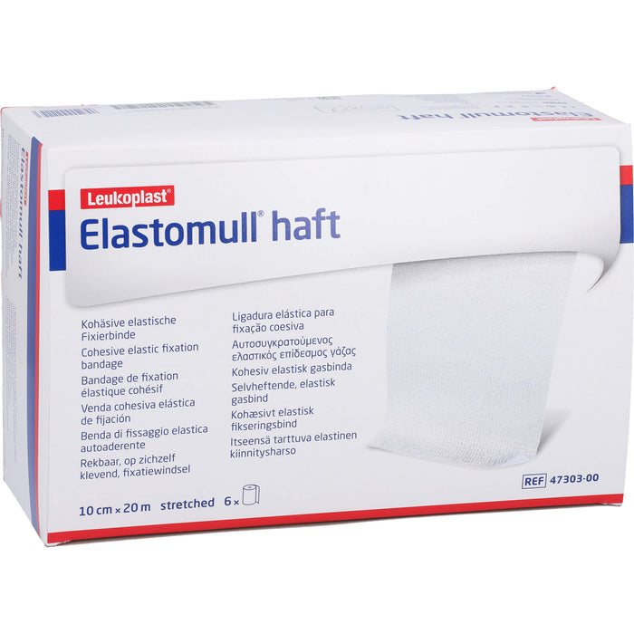 Elastomull haft 20mX10cm, 6 St BIN