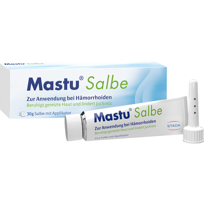 Mastu Salbe beruhigt gereizte Haut und mildert Juckreiz, 30 g Salbe