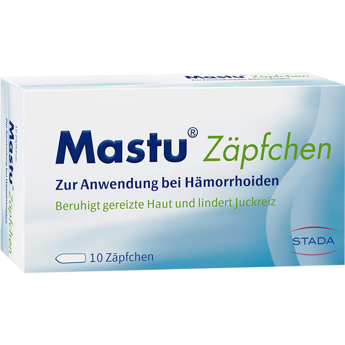 Mastu Zäpfchen, 10 St. Zäpfchen