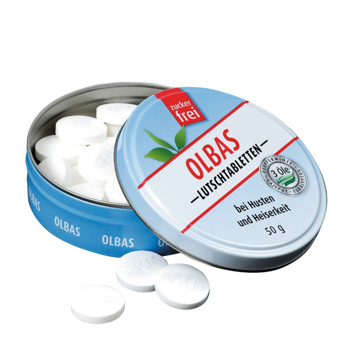 OLBAS Lutschtabletten zuckerfrei, 50 g Tabletten