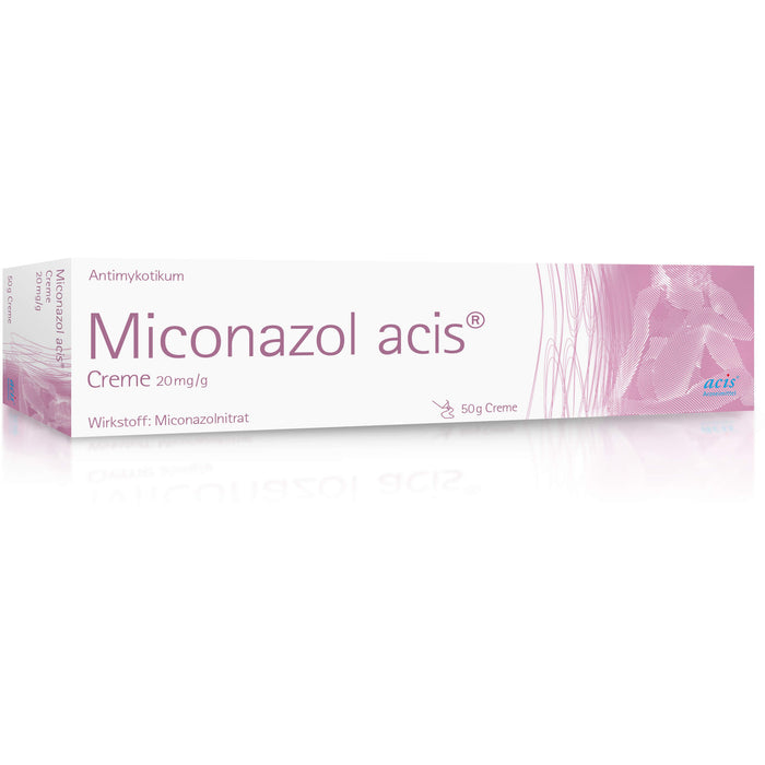 Miconazol acis Creme Antimykotikum, 50 g Creme