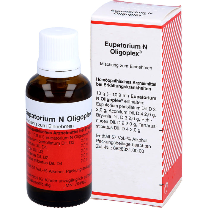 Eupatorium N Oligoplex Mischung bei Erkältungen, 50 ml Lösung