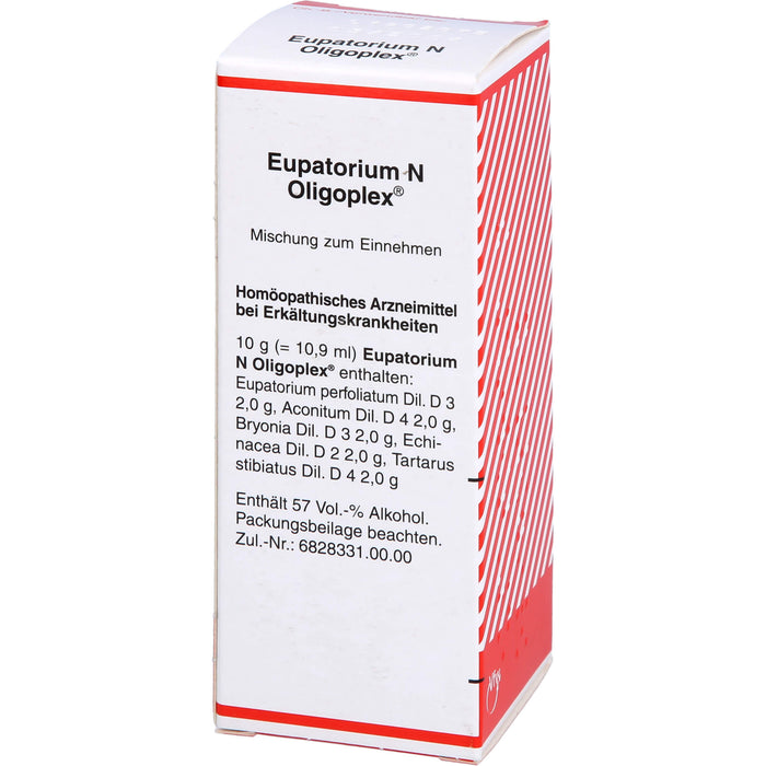 Eupatorium N Oligoplex Mischung bei Erkältungen, 50 ml Lösung