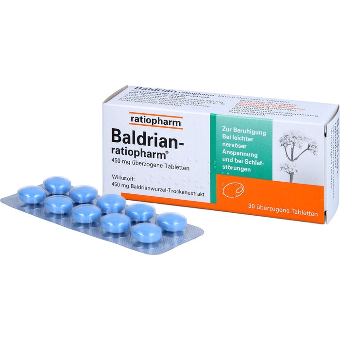 Baldrian-ratiopharm Tabletten, 30 St. Tabletten