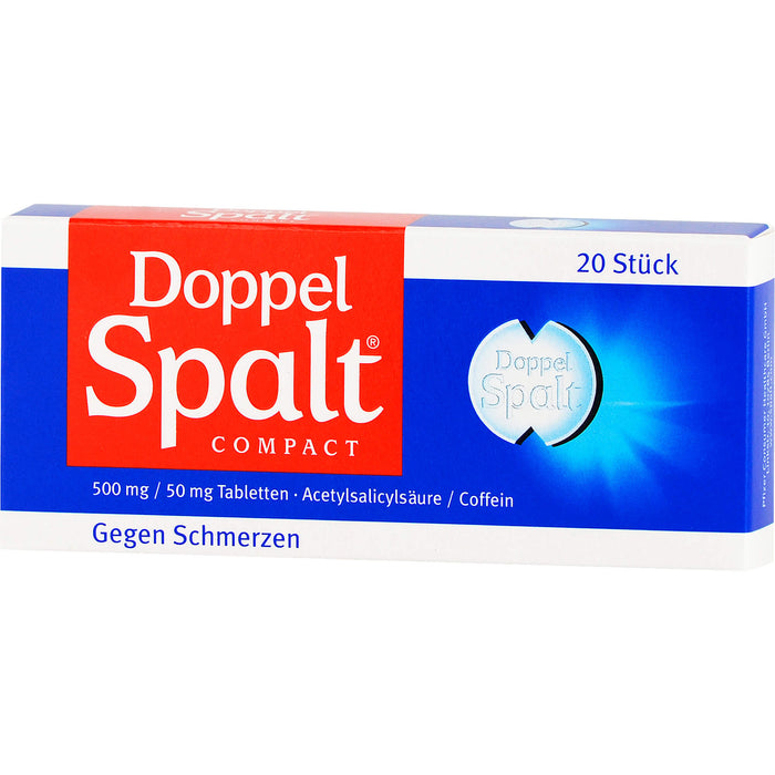 Doppel Spalt compact Tabletten, 20 St. Tabletten