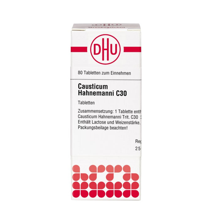 DHU Causticum Hahnemanni C30 Tabletten, 80 St. Tabletten