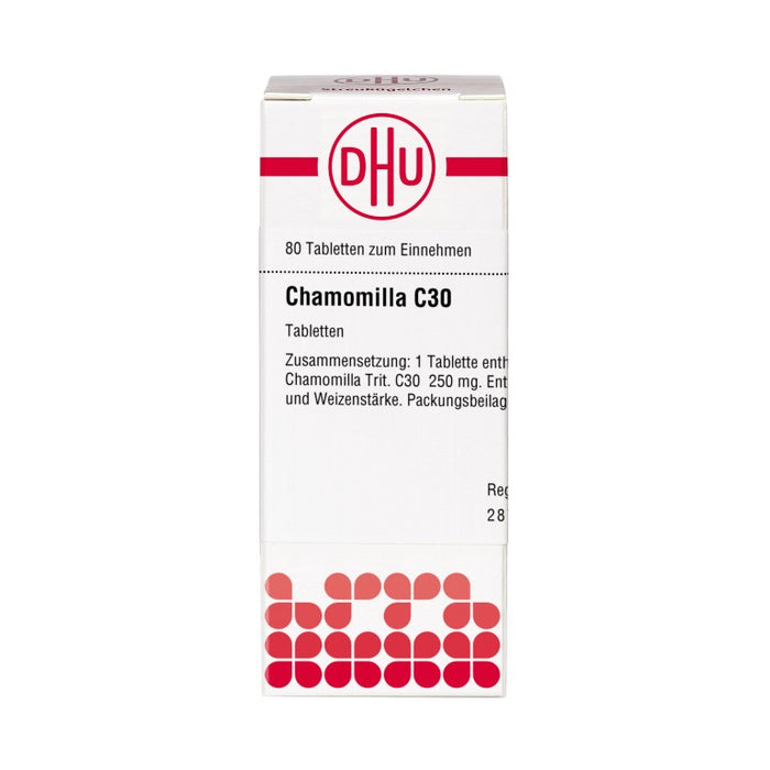 DHU Chamomilla C30 Tabletten, 80 St. Tabletten