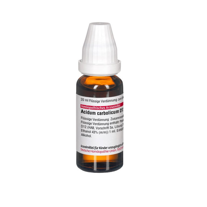 DHU Acidum carbolicum D12 Dilution, 20 ml Lösung