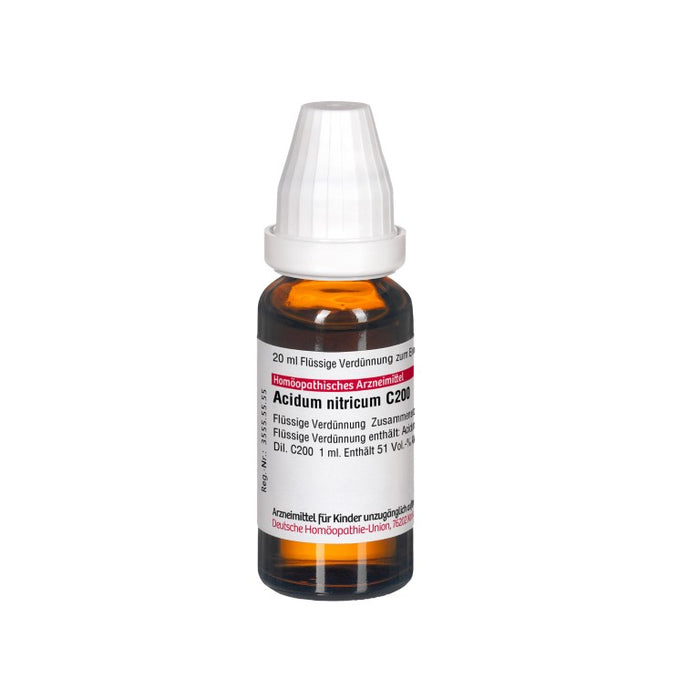 DHU Acidum nitricum C200 Dilution, 20 ml Lösung