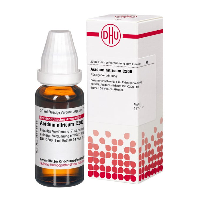 DHU Acidum nitricum C200 Dilution, 20 ml Lösung