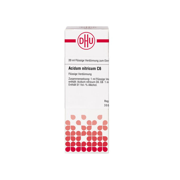 DHU Acidum nitricum C6 Dilution, 20 ml Lösung