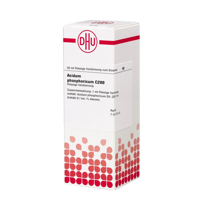 DHU Acidum phosphoricum C200 Dilution, 20 ml Lösung