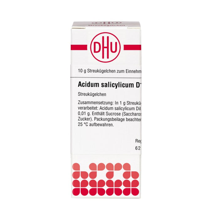 DHU Acidum salicylicum D12 Streukügelchen, 10 g Globuli