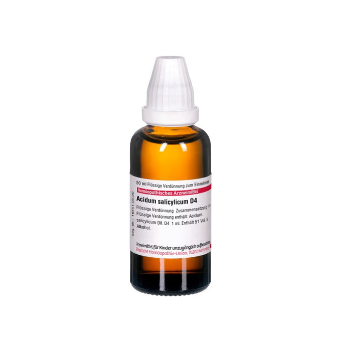 DHU Acidum salicylicum D4 Dilution, 50 ml Lösung