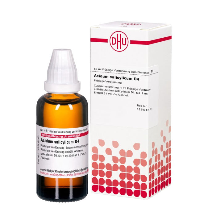 DHU Acidum salicylicum D4 Dilution, 50 ml Lösung