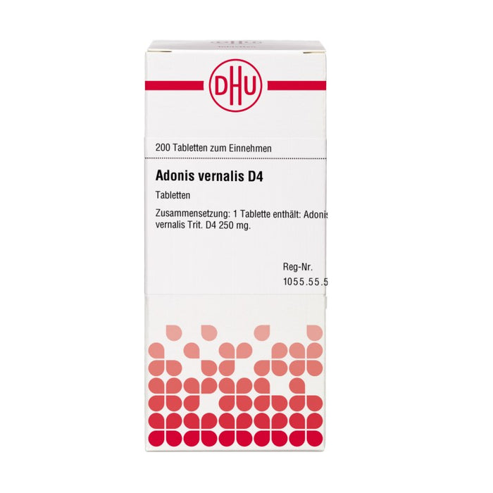 DHU Adonis vernalis D4 Tabletten, 200 St. Tabletten