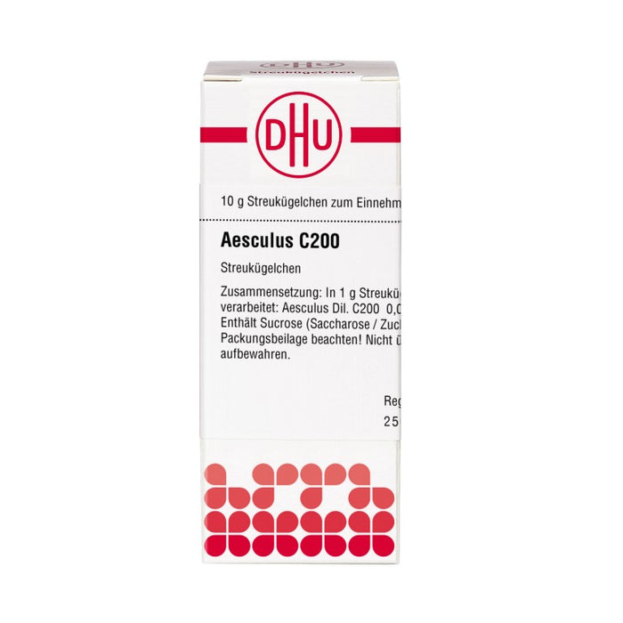 DHU Aesculus C200 Streukügelchen, 10 g Globuli