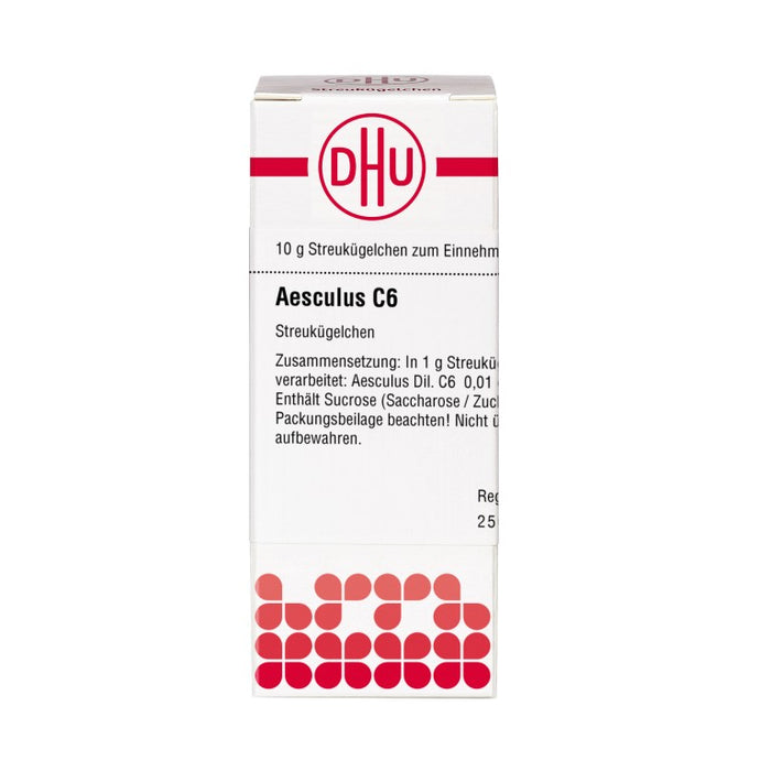 DHU Aesculus C6 Streukügelchen, 10 g Globuli