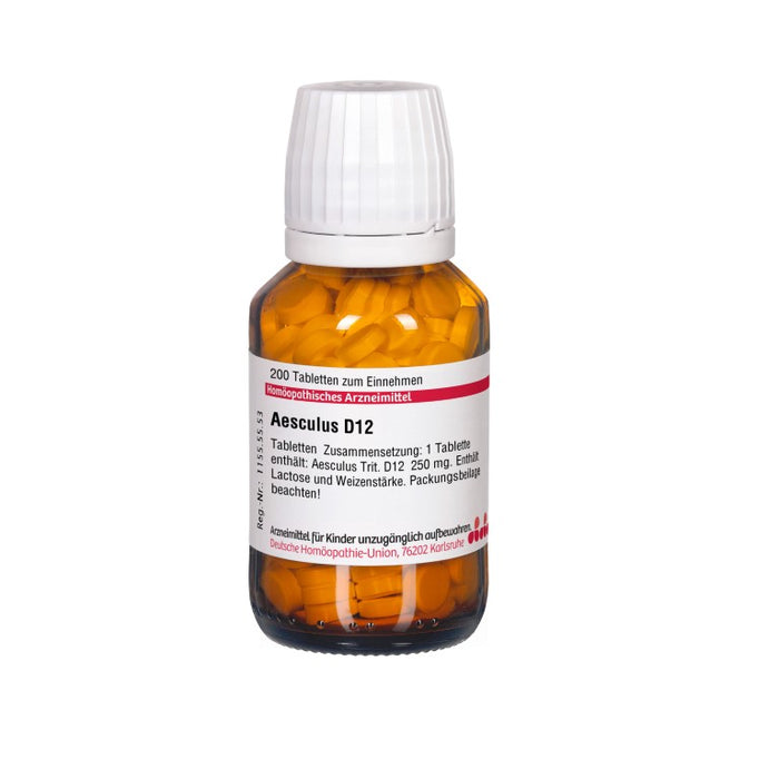 DHU Aesculus D12 Tabletten, 200 St. Tabletten