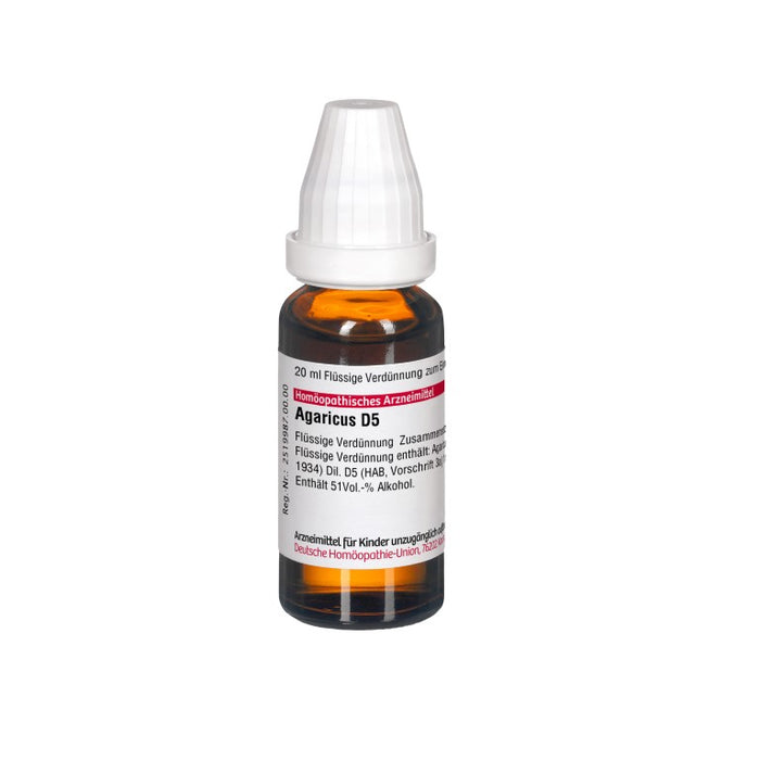 DHU Agaricus D5 Dilution, 20 ml Lösung