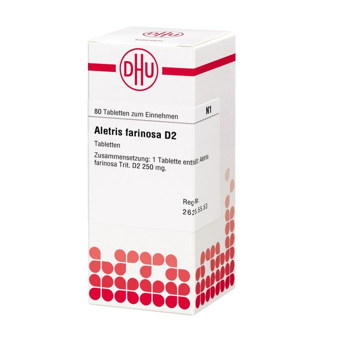 DHU Aletris farinosa D2 Tabletten, 80 St. Tabletten