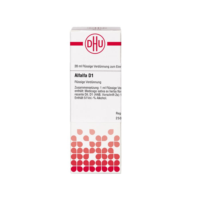 Alfalfa D1 DHU Dilution, 20 ml Lösung