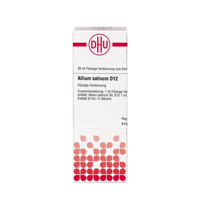 Allium sativum D12 DHU Dilution, 20 ml Lösung