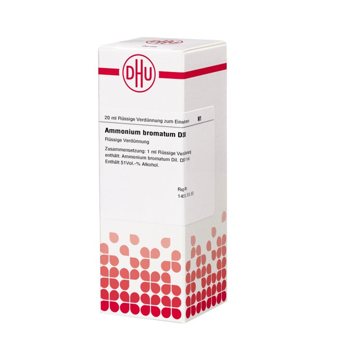 Ammonium bromatum D30 DHU Dilution, 20 ml Lösung