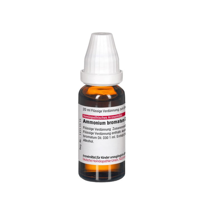 Ammonium bromatum D30 DHU Dilution, 20 ml Lösung