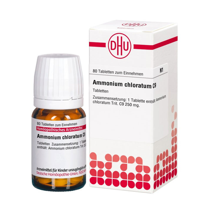 Ammonium chloratum C9 DHU Tabletten, 80 St. Tabletten