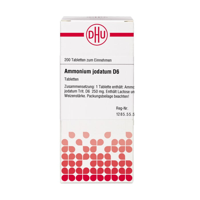 DHU Ammonium jodatum D6 Tabletten, 200 St. Tabletten