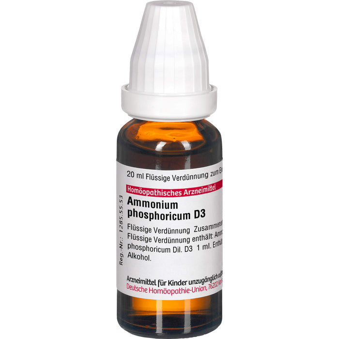 DHU Ammonium phosphoricum D3 Dilution, 20 ml Lösung
