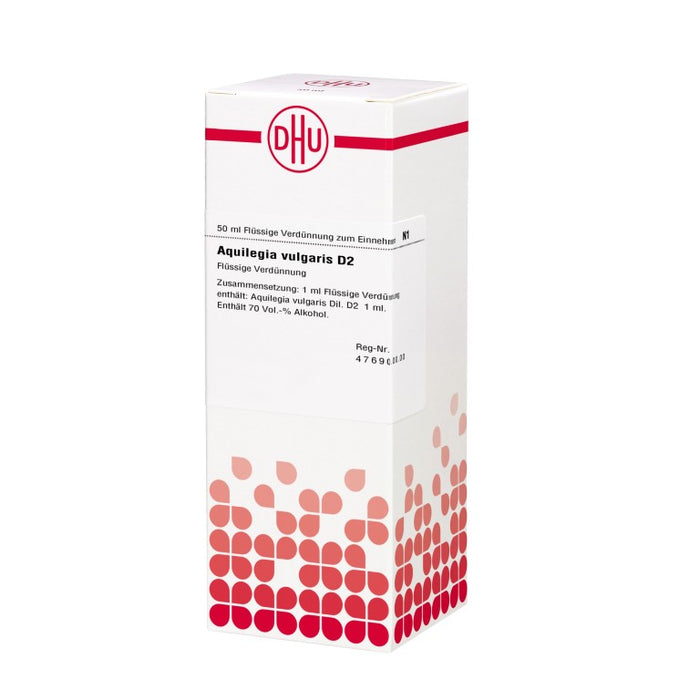 DHU Aquilegia vulgaris D2 Dilution, 50 ml Lösung