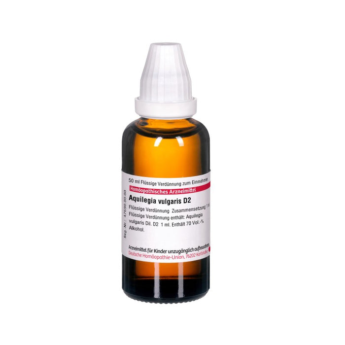 DHU Aquilegia vulgaris D2 Dilution, 50 ml Lösung