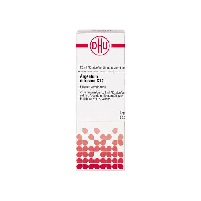 DHU Argentum nitricum C12 Dilution, 20 ml Lösung