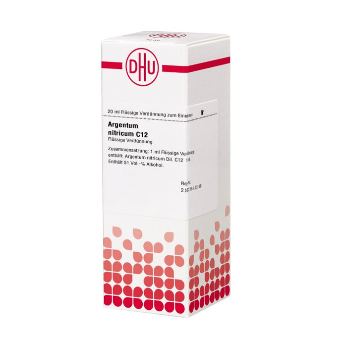 DHU Argentum nitricum C12 Dilution, 20 ml Lösung