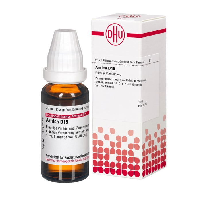 DHU Arnica D15 Dilution, 20 ml Lösung