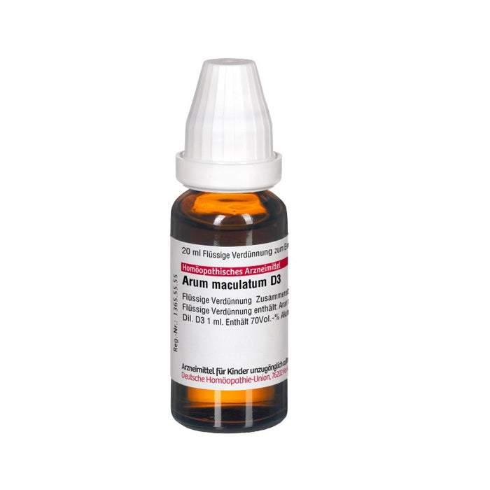 Arum maculatum D3 DHU Dilution, 20 ml Lösung